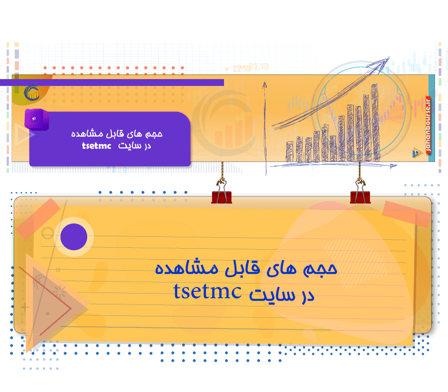 حجم های قابل مشاهده در سایت www.tsetmc.com