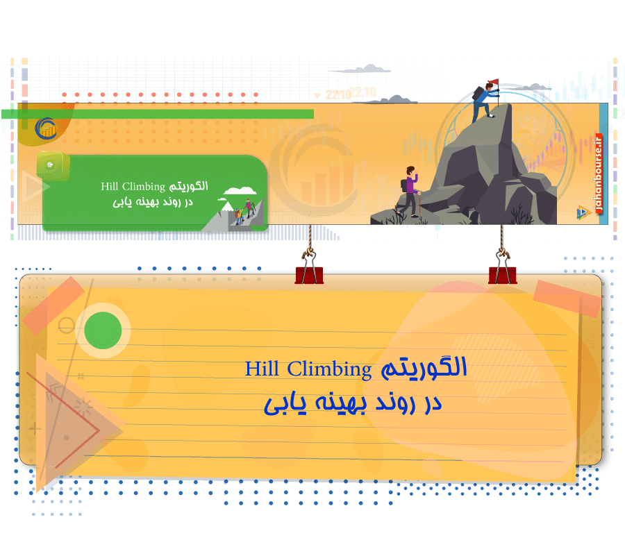 الگوریتم Hill Climbing در روند بهینه یابی